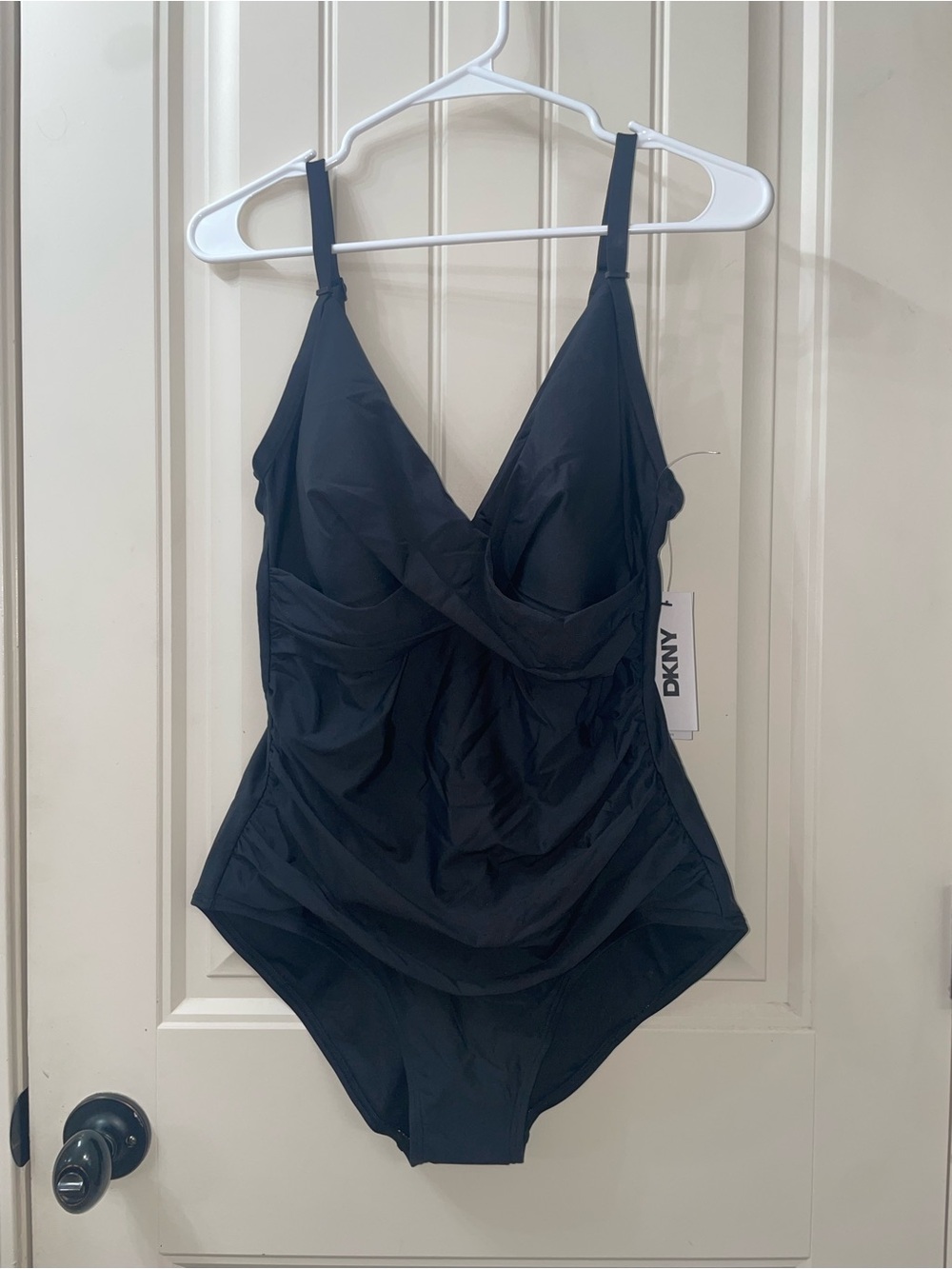 DKNY ' Black One-Piece Swimsuit